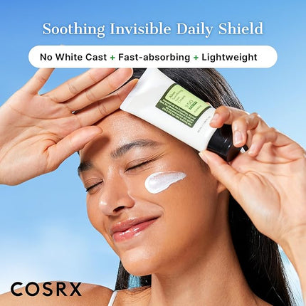 COSRX Aloe Soothing Sun Cream SPF50 ingredients Korean beauty Dubai