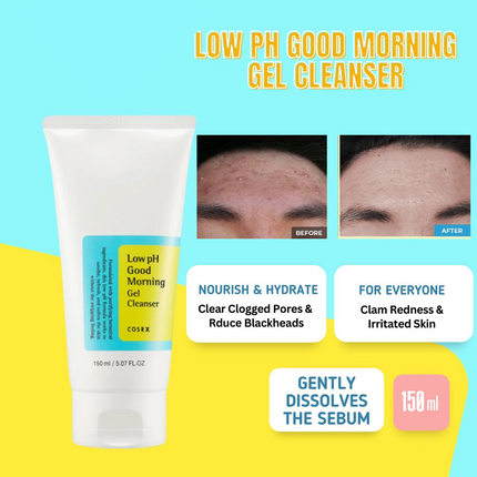 Cosrx Low pH Good Morning Gel Cleanser