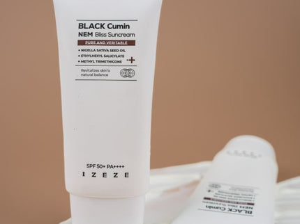 IZEZE BLACK Cumin NEM Bliss Suncream