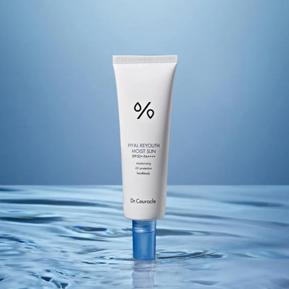 Dr.Ceuracle HYAL REYOUTH MOIST SUN, in uae , korean skincare in uae, dubai, k beauty, korean,  Kbeauty sunscreen