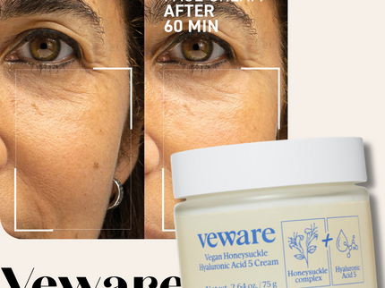 Veware Vegan Honeysuckle Hyaluronic Acid 5 Cream 75 g