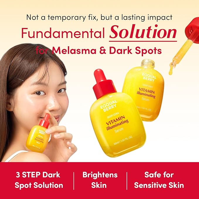 Eqqualberry Vitamin Illuminating Serum texture Korean brightening UAE