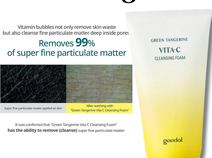 GOODAL Green Tangerine Vita C Cleansing Foam 150ml