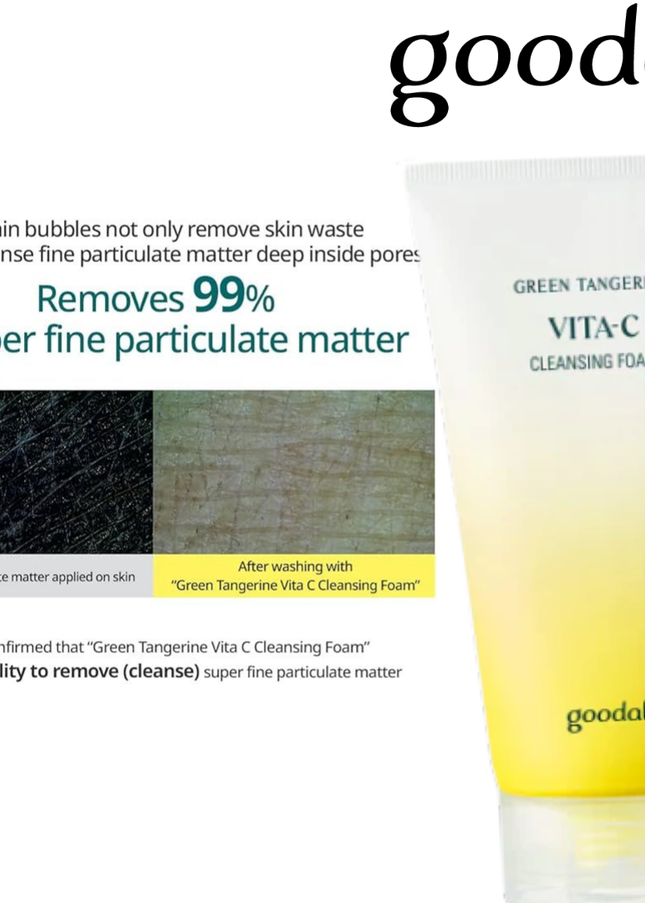 GOODAL Green Tangerine Vita C Cleansing Foam 150ml