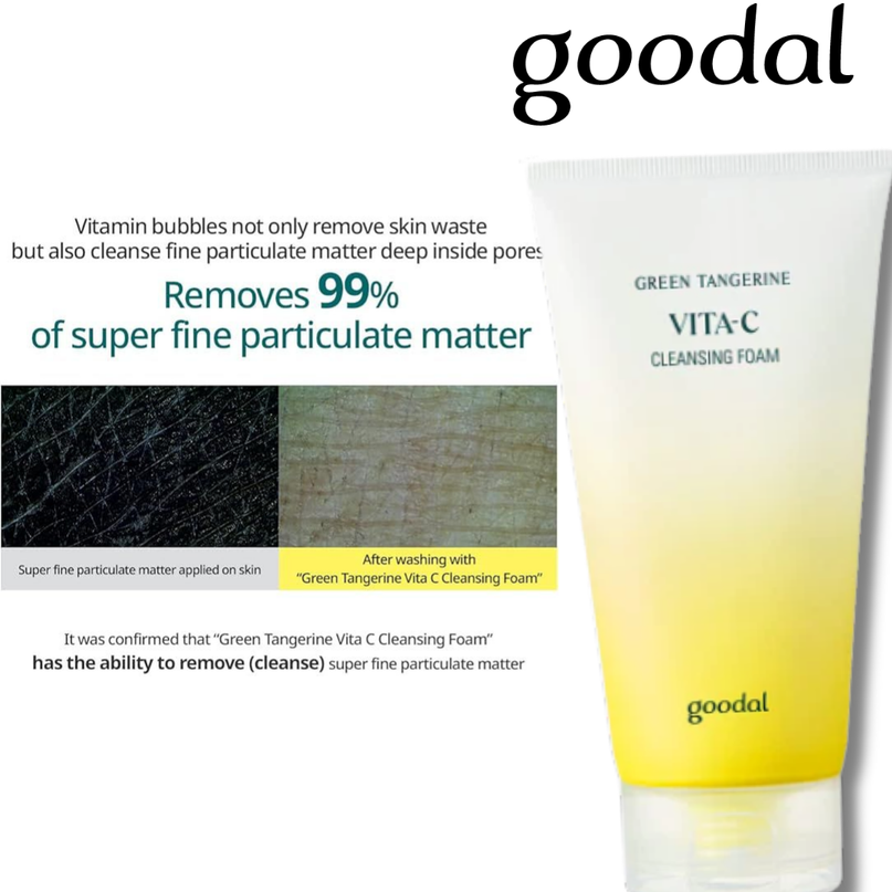 GOODAL Green Tangerine Vita C Cleansing Foam 150ml