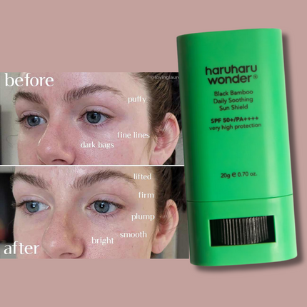 HARU HARU WONDER: Black Bamboo Daily Soothing Sun Shield 20g