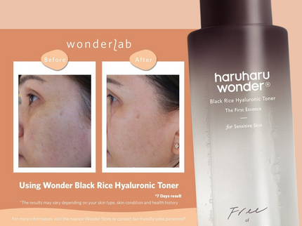 HARU HARU WONDER:  Black Rice Hyaluronic Toner 150ml