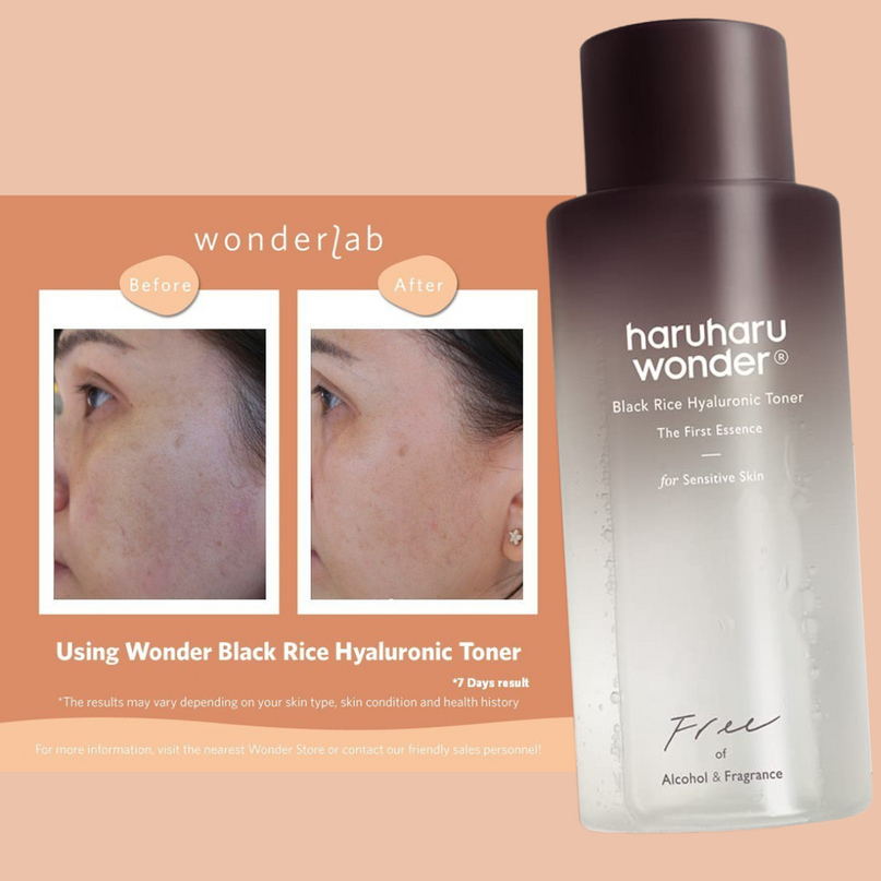 HARU HARU WONDER:  Black Rice Hyaluronic Toner 150ml