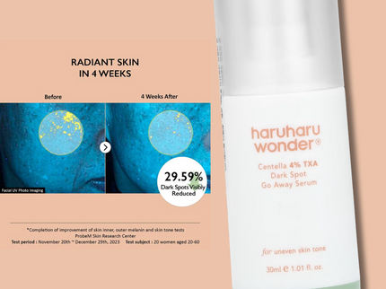 HARU HARU WONDER: Centella 4% TXA Dark Spot Go Away Serum 30mL