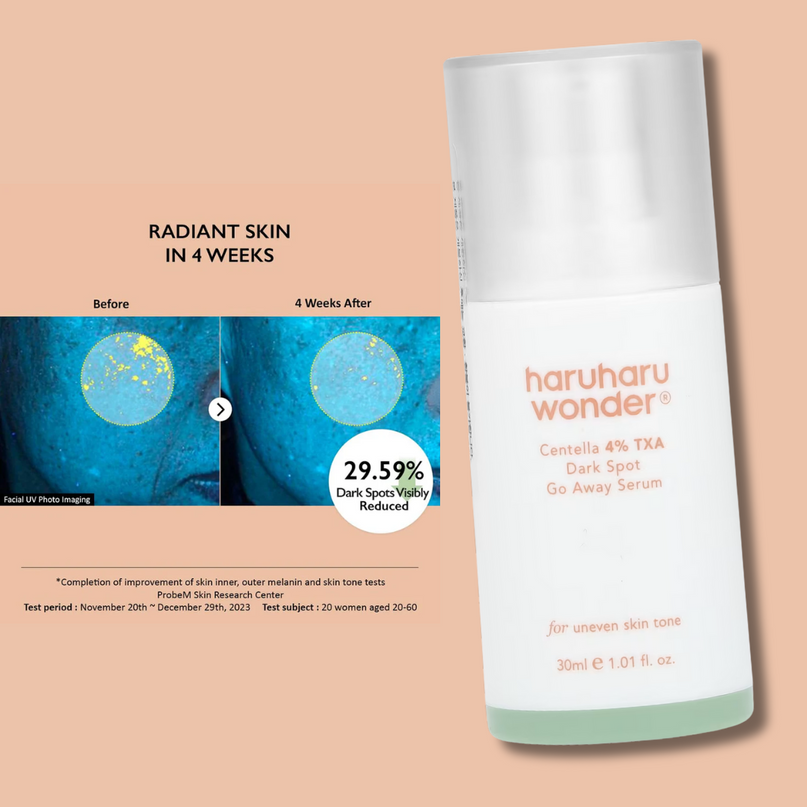 HARU HARU WONDER: Centella 4% TXA Dark Spot Go Away Serum 30mL