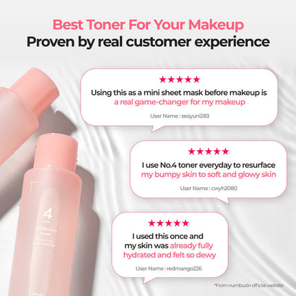 NUMBUZIN Hydrating Glow Mineral Toner ingredients Korean skincare UAE