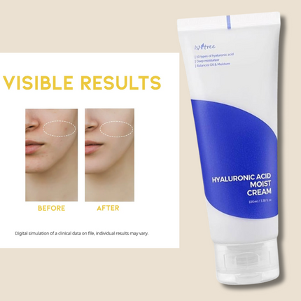 ISNTREE Hyaluronic Acid Moist Cream 100ml