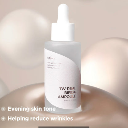 ISNTREE TW-Real Bifida Ampoule 50ml in uae , korean skincare in uae, dubai, k beauty, korean,  Kbeauty, isntree