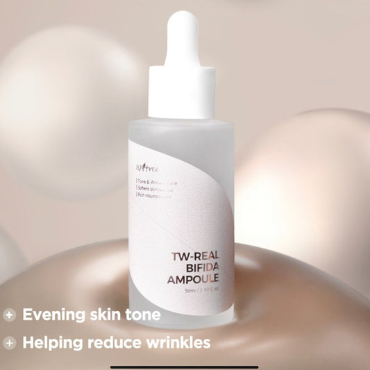 ISNTREE TW-Real Bifida Ampoule 50ml in uae , korean skincare in uae, dubai, k beauty, korean,  Kbeauty, isntree