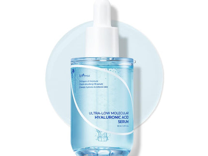 ISNTREE Ultra-low Molecular Hyaluronic acid Serum 50ml in uae , korean skincare in uae, dubai, k beauty, korean,  Kbeauty, isntree, serum
