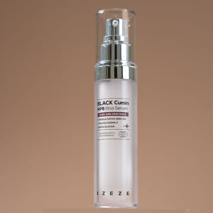 IZEZE BLACK Cumin NPB Bliss Serum, serum, in uae , korean skincare in uae, dubai, k beauty, korean,  Kbeauty, izeze 