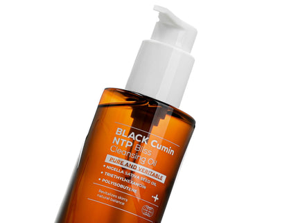 IZEZE BLACK Cumin NTP Bliss Cleansing Oil in uae , korean skincare in uae, dubai, k beauty, korean,  Kbeauty, cleansing oil, toner, izeze