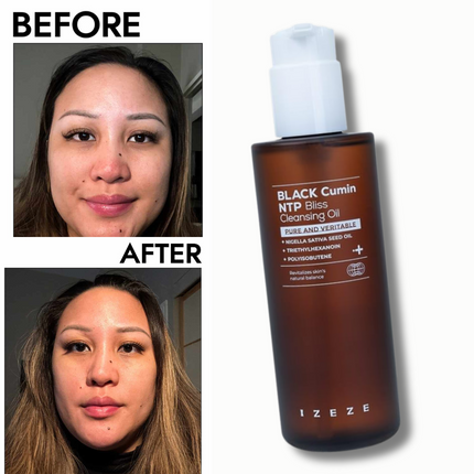 IZEZE BLACK Cumin NTP Bliss Cleansing Oil