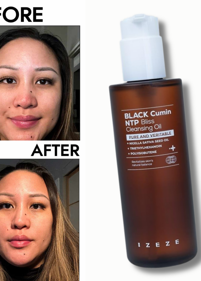 IZEZE BLACK Cumin NTP Bliss Cleansing Oil