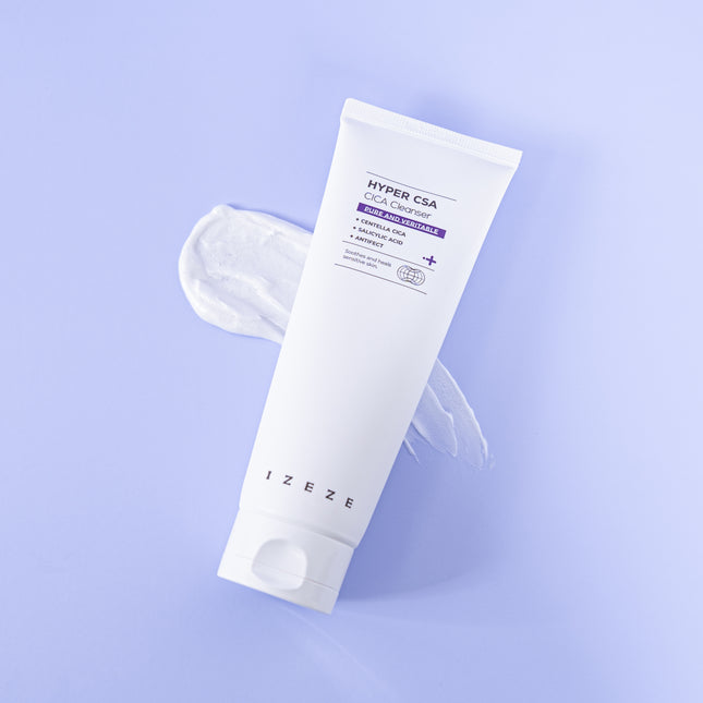 IZEZE HYPER CSA CICA Cleanser, in uae , korean skincare in uae, dubai, k beauty, korean,  Kbeauty, cleanser, foam, izeze