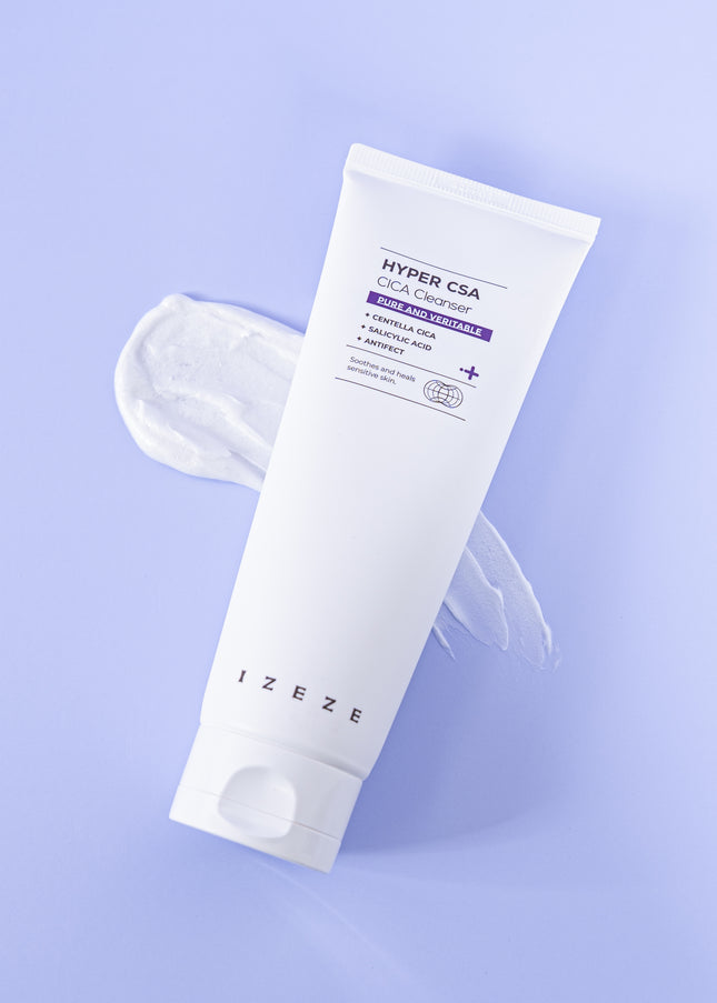 IZEZE HYPER CSA CICA Cleanser, in uae , korean skincare in uae, dubai, k beauty, korean,  Kbeauty, cleanser, foam, izeze
