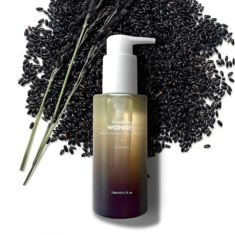 HARU HARU WONDER: Black Rice Moisture Deep Cleansing Oil 150ml