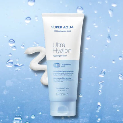 MISSHA Super Aqua Ultra Hyalron Cleansing Foam