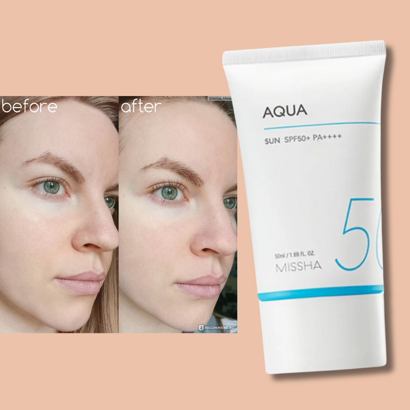 MISSHA All-Around Safe Block Aqua Sun Gel SPF50+/PA+++