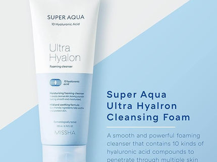 MISSHA Super Aqua Ultra Hyalron Cleansing Foam in UAE