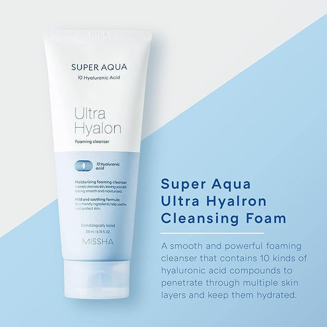 MISSHA Super Aqua Ultra Hyalron Cleansing Foam in UAE