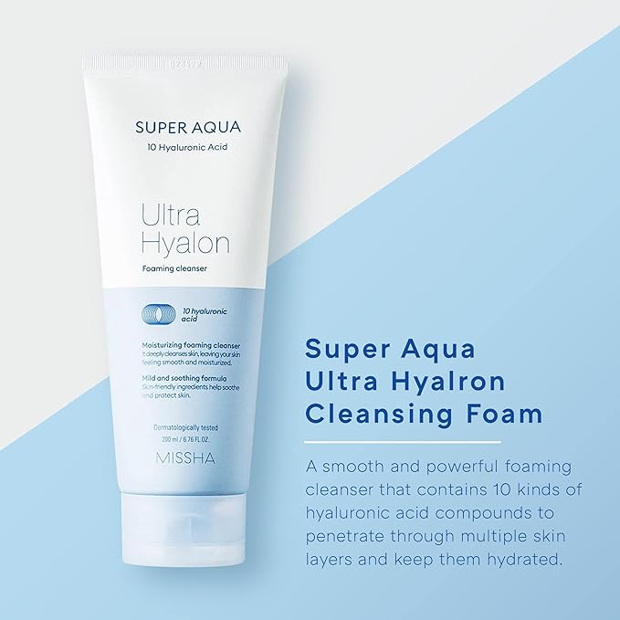 MISSHA Super Aqua Ultra Hyalron Cleansing Foam in UAE