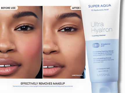 MISSHA Super Aqua Ultra Hyalron Cleansing Foam