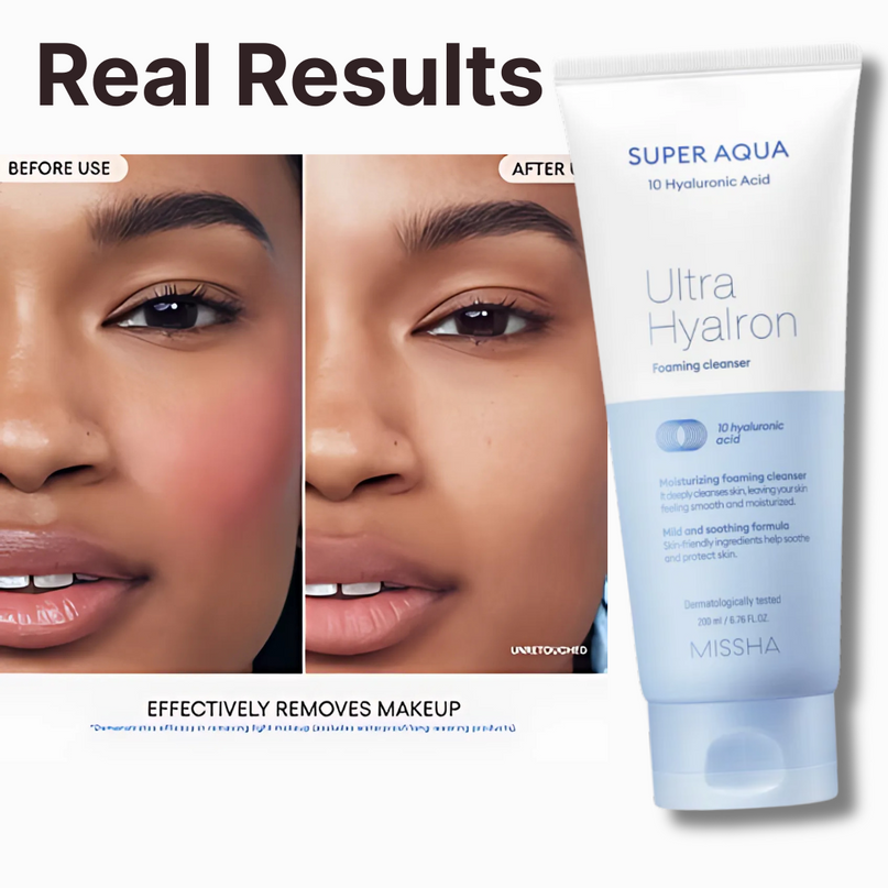 MISSHA Super Aqua Ultra Hyalron Cleansing Foam