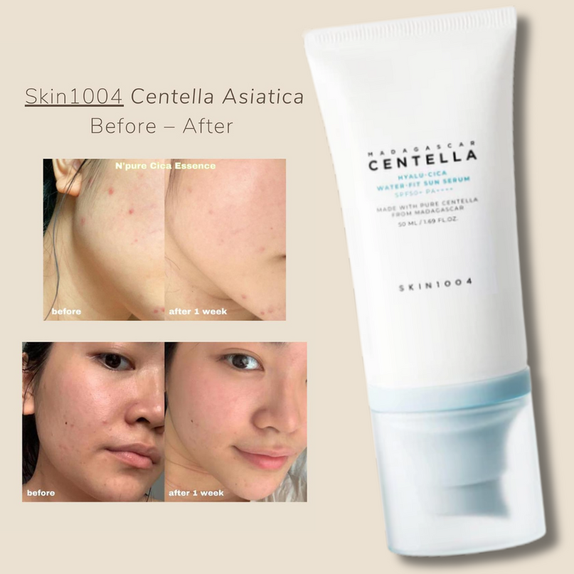 SKIN1004 Madagascar Centella  Hyalu-Cica Water-Fit Sun Serum SPF50+ PA++++