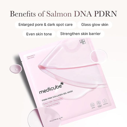 Medicube PDRN Pink Collagen Gel Mask (4EA)