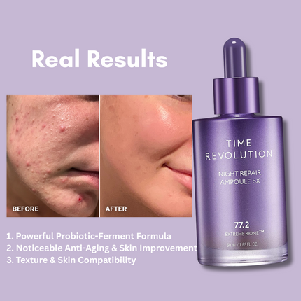 Missha Time Revolution Night Repair Ampoule 5X 50 ml