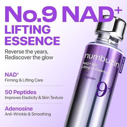 NUMBUZIN NAD Bio Lifting essence product packaging Korean anti-aging Dubai
