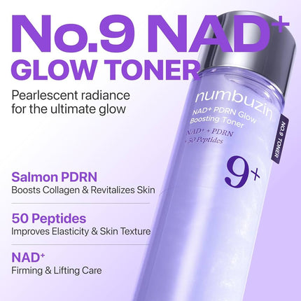NUMBUZIN NAD+ PDRN toner product packaging Korean skincare Dubai
