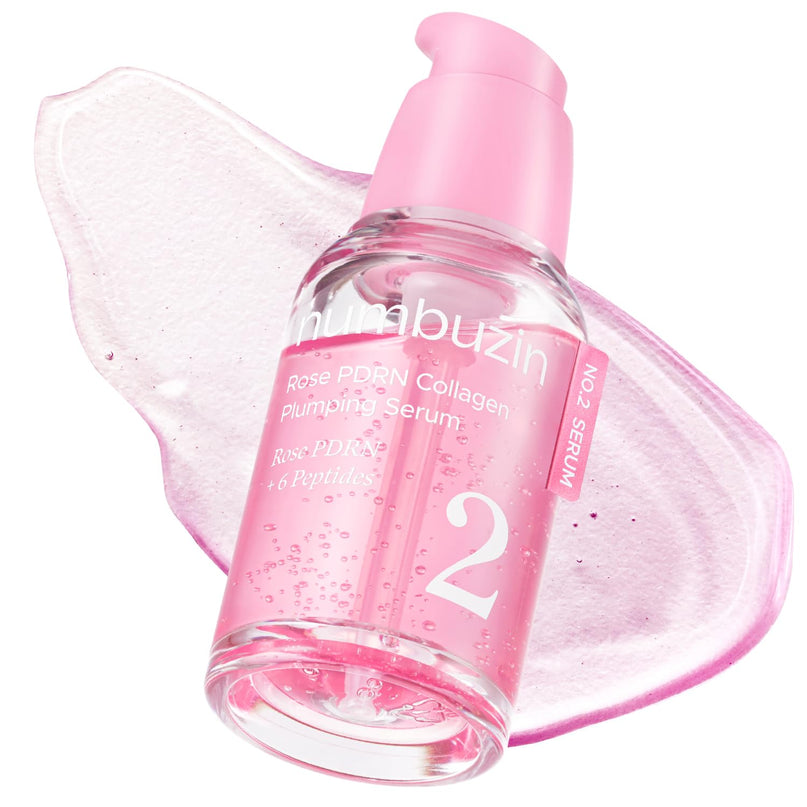  NUMBUZIN No.2 Rose PDRN Collagen Plumping Serum bottle Korean anti-aging UAE