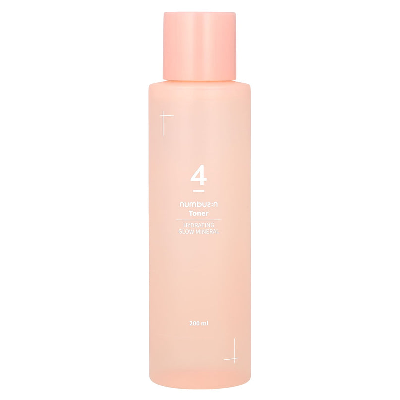 NUMBUZIN No.4 Hydrating Glow Mineral Toner bottle Korean hydrating toner UAE