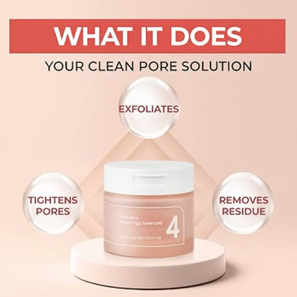 NUMBUZIN No.4 pore zero toner pad Korean skincare Dubai