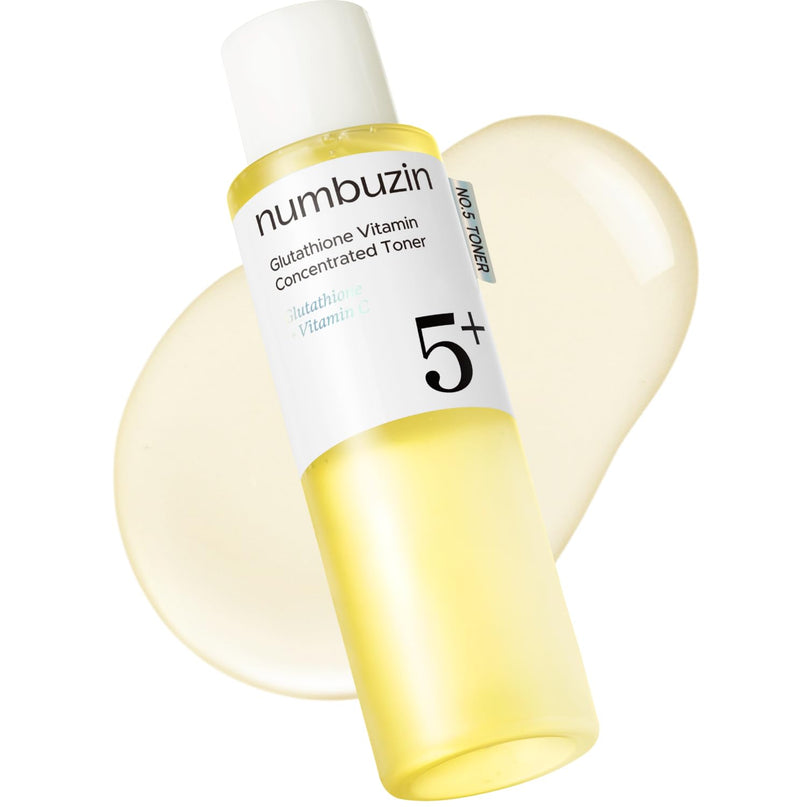 NUMBUZIN No.5 glutathione toner product packaging Korean skincare Dubai