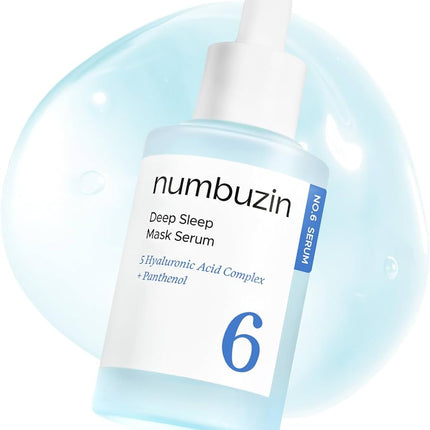 NUMBUZIN No.6 Deep Sleep Mask Serum bottle Korean overnight treatment UAE