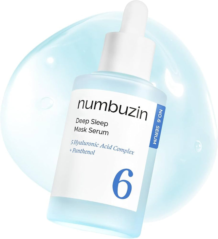 NUMBUZIN No.6 Deep Sleep Mask Serum bottle Korean overnight treatment UAE