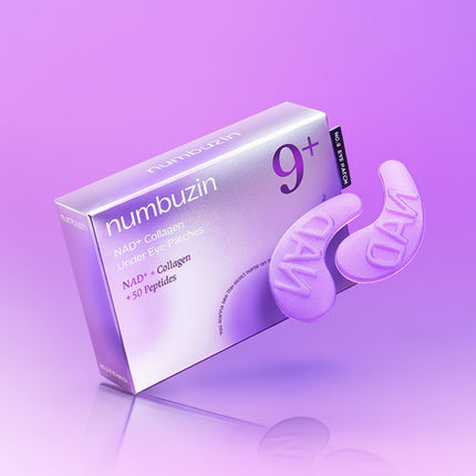 NUMBUZIN No.9 NAD+ Collagen Under Eye Patches 5 pairs box Korean eye masks UAE