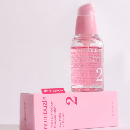 NUMBUZIN Rose PDRN collagen serum ingredients Korean skincare Dubai