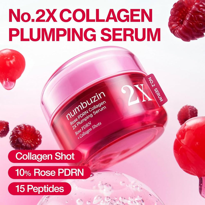 NUMBUZIN 2X collagen serum product packaging Korean skincare Dubai
