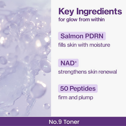 NUMBUZIN NAD+ PDRN toner 150ml Korean anti-aging Dubai