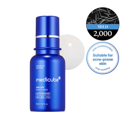 Medicube One Day Exosome Shot Pore Ampoule 2000 – Korean skincare product – UAE
