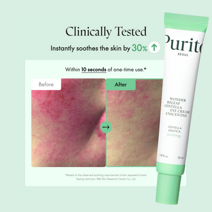 PURITO Wonder Releaf Centella Eye Cream [Unscented] – 30ml